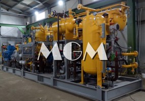 Компресорная установка для осушки газа