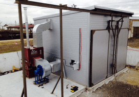 Производим сушильные камеры для сушки пиломатериалов от 20 до 300м3 загрузки. 