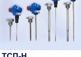 Термопреобразователи сопротивления с гильзами и бобышками