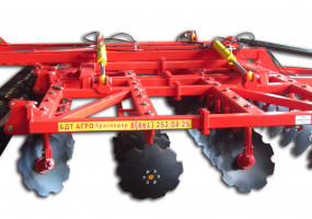 Борона дисковая БДМ четырехрядная производства БДТ-АГРО