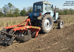 Борона дисковая БАРСУК на стойке с эластомерами производства БДТ-АГРО