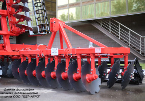 Борона дисковая БДМ двухрядная производства БДТ-АГРО