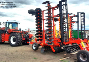 Борона дисковая БДМ-В КОРТЕС на стойке с эластомерами производства БДТ-АГРО