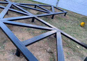 Фундамент с ростверком