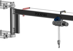 Кран консольный настенный (УСВ)