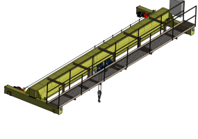 Кран мостовой опорный