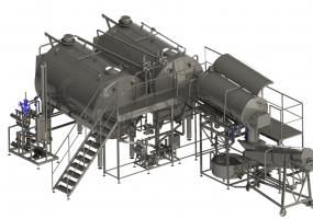 Линия производства творога