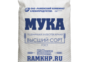 Мука пшеничная высший сорт в мешках