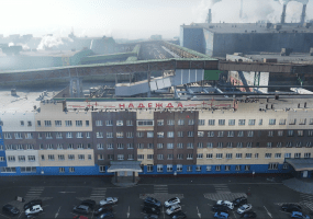 Фасад Надеждинского металлургического завода 