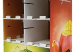 Препак (картонный дисплей-стенд) для чая с офсетной печатью (без пластиковых элементов)