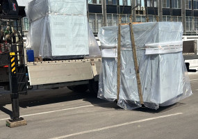 Разгрузка трансформатора 