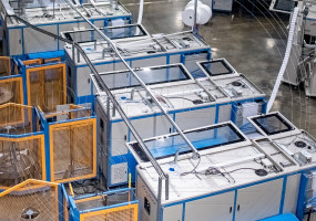 Участок производства независимых пружинных блоков