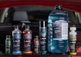 жидкости и концентраты Lavr для стеклоомывателя