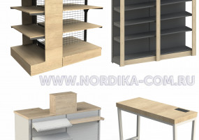 Мебель с элементами ЛДСП от производителя ООО "СТЕЛЛАЖНЫЕ СИСТЕМЫ"