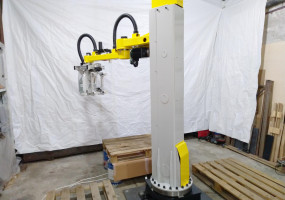 Колонный робот паллетайзер - общий вид