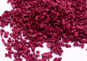 Резиновая крошка цветаная