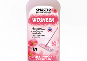 Средство для мытья пола 1000мл,WOSHEEK