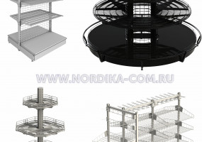 Сетчатые стеллажи от производителя ООО "СТЕЛЛАЖНЫЕ СИСТЕМЫ"