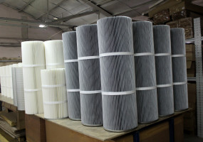 Производство воздушных фильтрующих элементов на фабрике фильтров "BaltiK."