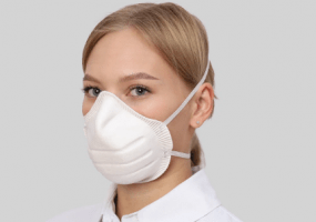 МИРА ММ3 – ПОЛУМАСКА ФИЛЬТРУЮЩАЯ (РЕСПИРАТОР) МНОГОРАЗОВАЯ, ФОРМОВАННАЯ Класс защиты: FFP3 Клапан выдоха: Нет Использование: Многоразовая R