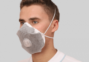 МИРА 1012Е – ПОЛУМАСКА ФИЛЬТРУЮЩАЯ (РЕСПИРАТОР) ОДНОРАЗОВАЯ, НЕФОРМОВАННАЯ Класс защиты: FFP2 Клапан выдоха: Есть Использование: Одноразовая NR