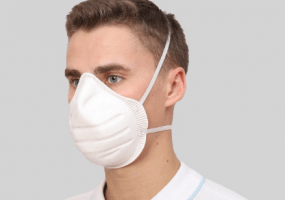 МИРА ММ1 – ПОЛУМАСКА ФИЛЬТРУЮЩАЯ (РЕСПИРАТОР) МНОГОРАЗОВАЯ, ФОРМОВАННАЯ Класс защиты: FFP1 Клапан выдоха: Нет Использование: Многоразовая R