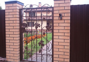 Кованая калитка