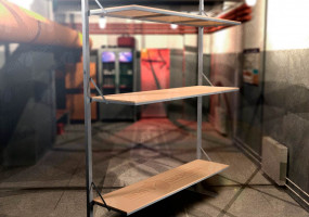 Унифицированные нары металлические трехъярусные односторонние сборно-разборные для защитных сооружений гражданской обороны НР131 (Тип «IV» серия В-948.00.00.000) ТУ 31.09.11-007-32388394-2018.  Более подробно на сайте ООО "Моя оборона"  https://oborona.top  