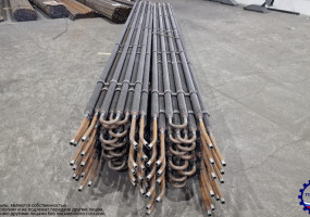 Змеевики из оребренной трубы