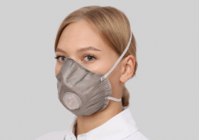 МИРА ММК3+Е – ПОЛУМАСКА ФИЛЬТРУЮЩАЯ (РЕСПИРАТОР) МНОГОРАЗОВАЯ, ФОРМОВАННАЯ Класс защиты: FFP3 Клапан выдоха: Есть Использование: Многоразовая R