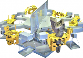 Установка для ремонта автосцепок (6 позиций)