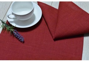 Салфетки изо льна и хлопка