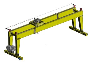 Кран козловой двухбалочный