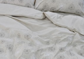 Постельное бельё изо льна и хлопка