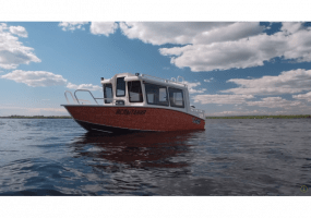 Алюминиевая лодка Тактика 6.0 Cabin