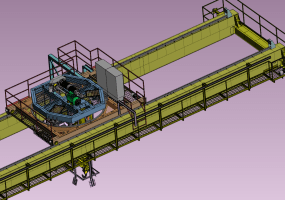 Кран мостовой двухбалочный