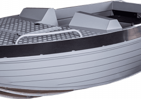 Алюминиевая лодка Тактика 390