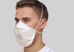 МИРА 1011 – ПОЛУМАСКА ФИЛЬТРУЮЩАЯ (РЕСПИРАТОР) МНОГОРАЗОВАЯ, НЕФОРМОВАННАЯ Класс защиты: FFP1 Клапан выдоха: Есть Использование: Многоразовая R