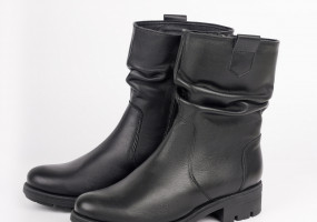 Полусапожки женские кожаные