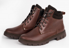 Ботинки мужские кожаные