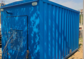 Блок-контейнер габаритами 4000х2350х2500 под ДГУ 