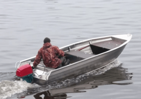 Алюминиевая лодка Тактика 430 PM