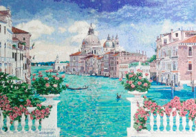 Мозаичное панно