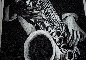 Картина из мозаики