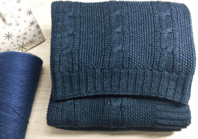 пледы фактурные