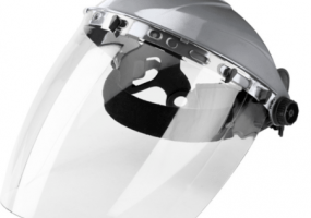 ЩИТОК ЗАЩИТНЫЙ ЛИЦЕВОЙ «МИРА» СО СЪЕМНЫМ ЭКРАНОМ ИЗ ПОЛИКАРБОНАТА Материал: поликарбонат 2 мм Оголовье: храповый механизм