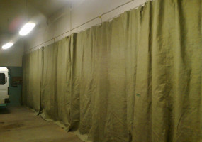 штора брезентовая