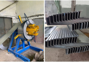 Z-профиль оцинкованный для кровельных прогонов