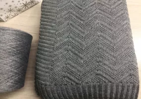 Пледы вязаные оптом