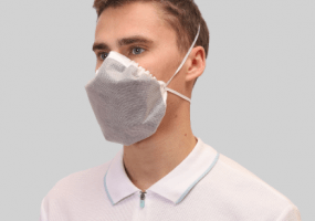 МИРА 1012Е – ПОЛУМАСКА ФИЛЬТРУЮЩАЯ (РЕСПИРАТОР) ОДНОРАЗОВАЯ, НЕФОРМОВАННАЯ Класс защиты: FFP2 Клапан выдоха: Нет Использование: Одноразовая NR